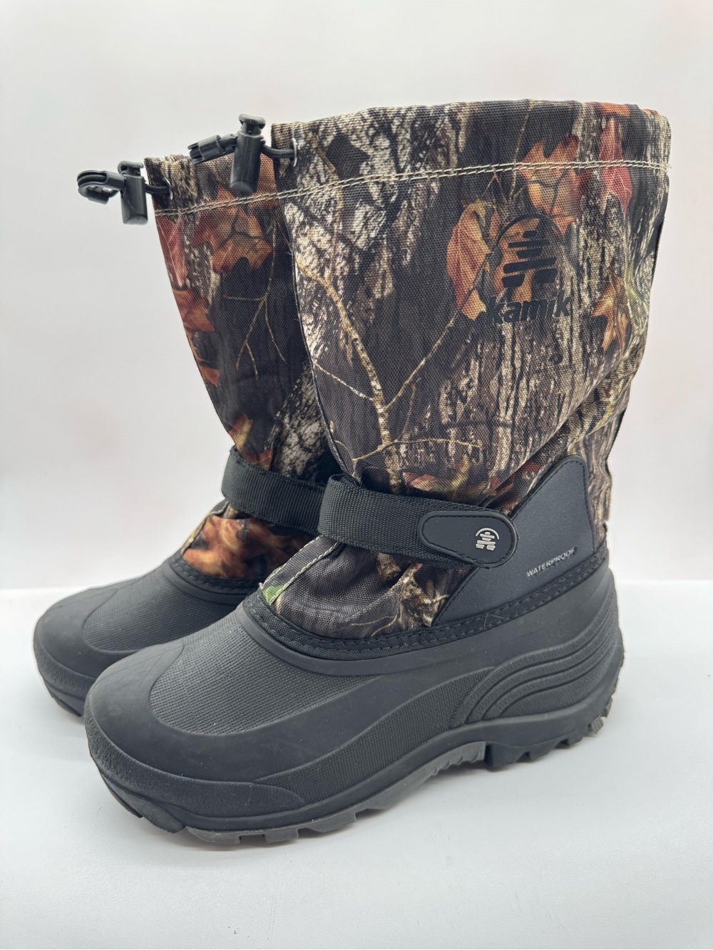 KAMIK Child Unisex Rocket Winter Snow Boots, Mossy Oak Country Camo, Size: 7